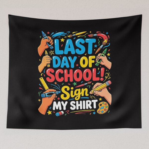 Item preview, Last Day of School Class Friend Write on to Sign at Year End designed and sold by jewellmeyers.