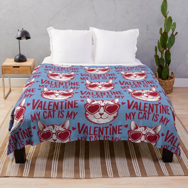 Item preview, My Cat Is My Valentine designed and sold by ZooStateofMind.