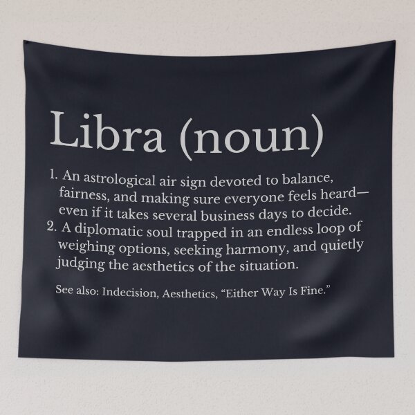 Item preview, Libra Astrological Sign  designed and sold by HowToCanadian.