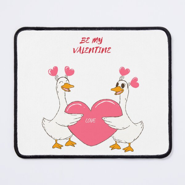 Item preview, Be My Valentine And Funny Ducks. designed and sold by Dinasshop.