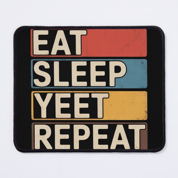 Item preview, Kids Funny Eat Sleep Yeet Repeat Youth Kids Yeet designed and sold by KristieRamsey.