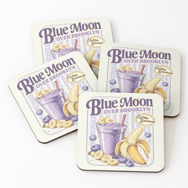 Item preview, Blue Moon Over Brooklyn designed and sold by Sallyjoywaxart.