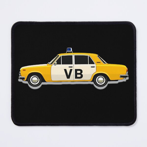 Item preview, Retro Czech Police Service Car designed and sold by Bohemia_Originals.