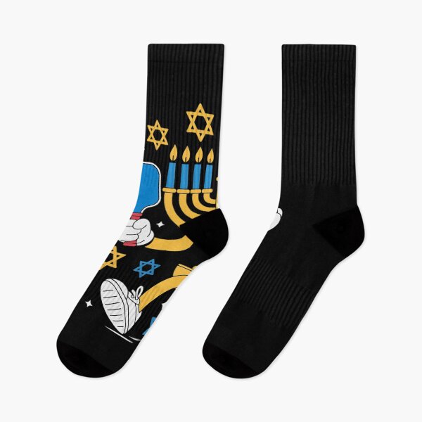 Item preview, Jewish Hanukkah Menorah Playing Pickleball Lovers Players designed and sold by KristieRamsey.