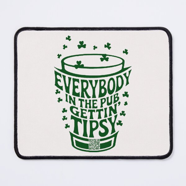 Item preview, Everbody Gettin Tipsy; Saint Patrick Day; designed and sold by StickerApe.