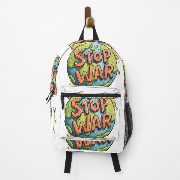 Item preview, Stop War Planet Earth Illustration for Global Peace designed and sold by DesignArtist.ia.