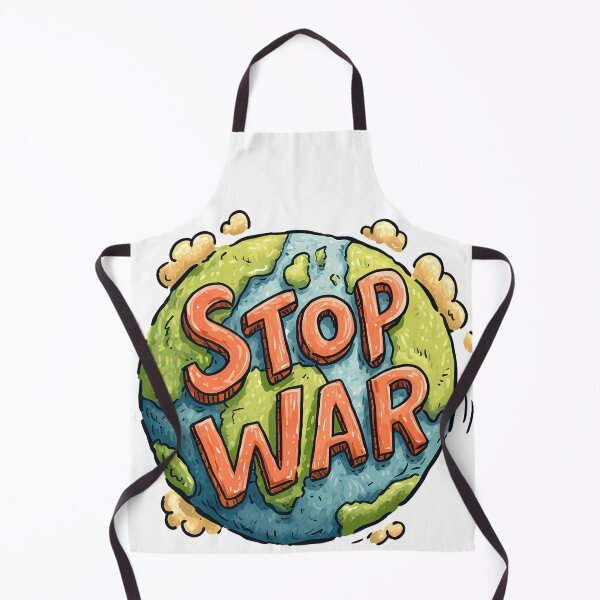 Item preview, Stop War Planet Earth Illustration for Global Peace designed and sold by DesignArtist.ia.