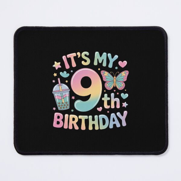 Item preview, It's My 9th Birthday Party 9 Year Old Birthday Girl Kids designed and sold by traceydowns.