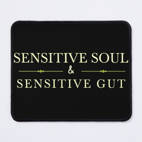 Item preview, Sensitive Soul Sensitive Gut - Tummy Hurt Club Wellness Aesthetic designed and sold by gomofo1974.