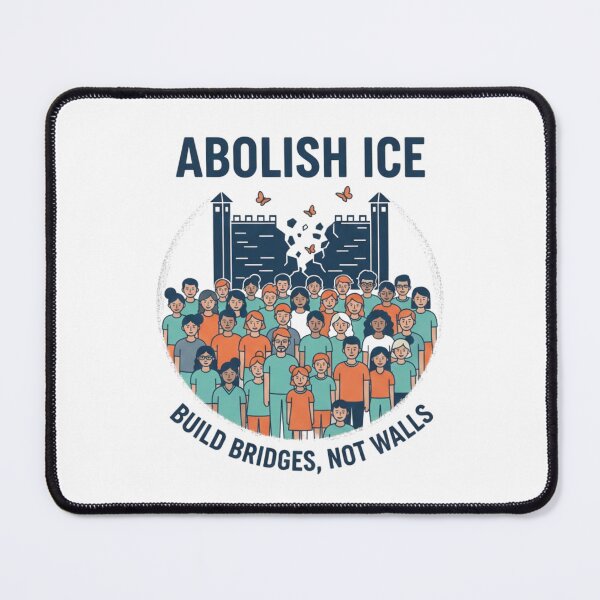 Item preview, Abolish ice build bridges not walls designed and sold by RichTeeDesigns.