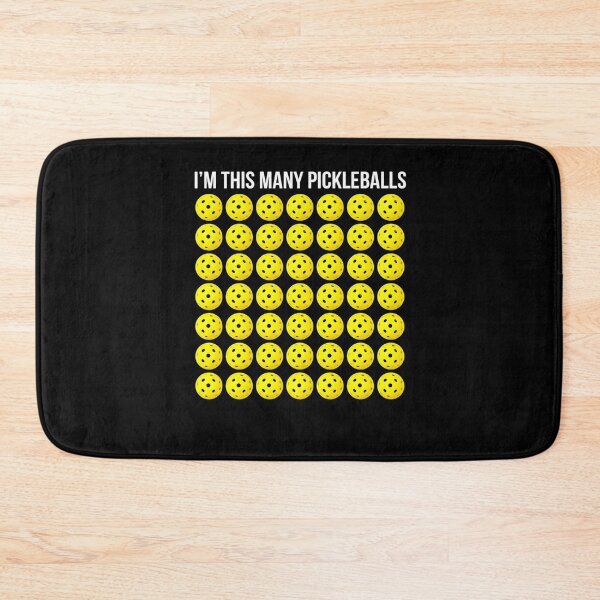 Item preview, I'm This Many Pickleballs Paddleball Lover 60th Birthday designed and sold by traceydowns.