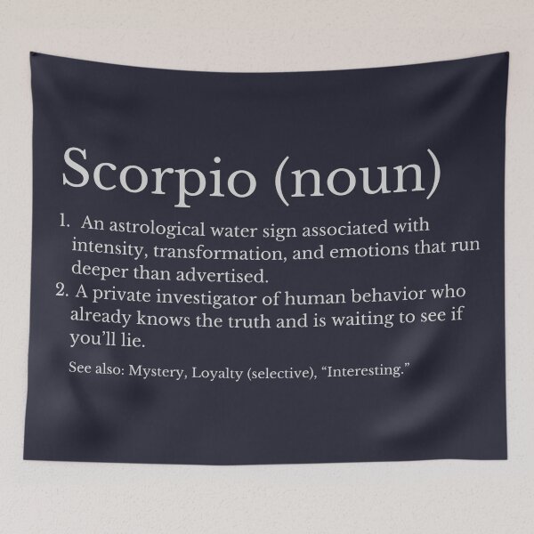 Item preview, Scorpio Astrological Sign  designed and sold by HowToCanadian.