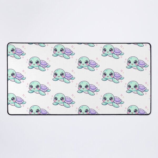 Item preview, Pastel Baby Sea Turtle Kawaii Starry Sparkles Dreamy Mint Lilac designed and sold by zoughlal.