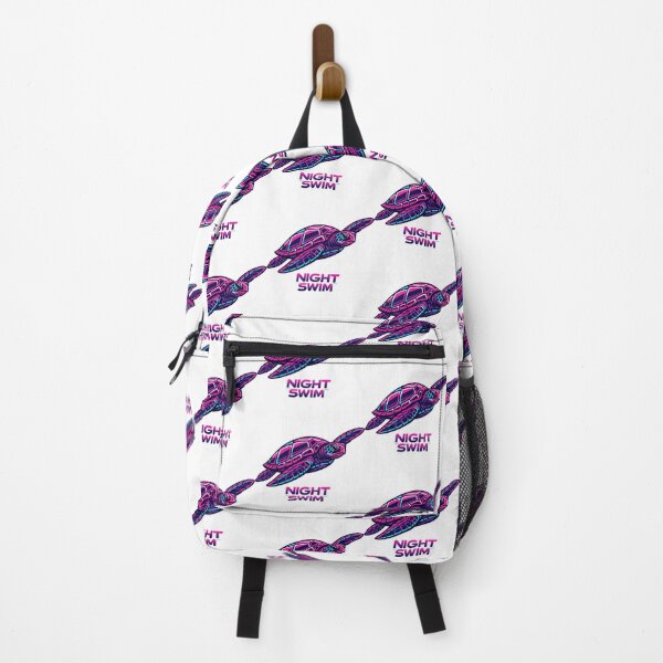 Item preview, Night Swim Synthwave Sea Turtle Retro 80s Neon Cyber Ocean designed and sold by zoughlal.