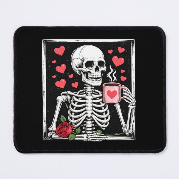 Item preview, skeleton coffe lover designed and sold by zuzzelek44.