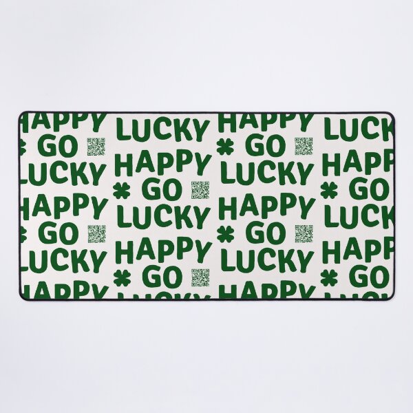 Item preview, Happy Go Lucky; Ireland; Saint Patrick Day; designed and sold by StickerApe.