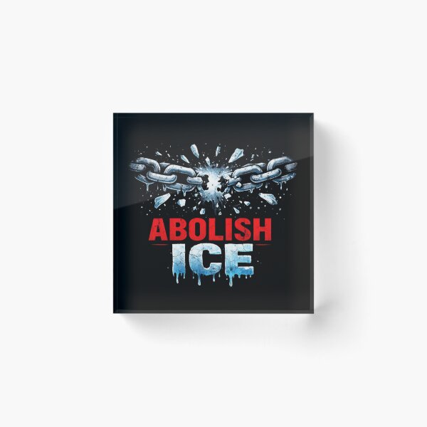 Item preview, Abolish ice break the chains designed and sold by RichTeeDesigns.