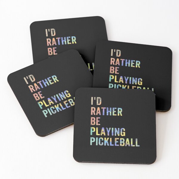 Item preview, I'd Rather Be Playing Pickleball Addict Pickleball Lover designed and sold by traceydowns.