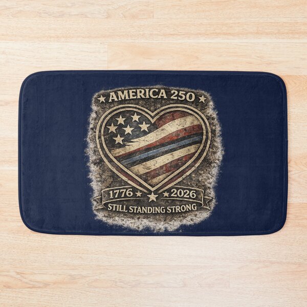 Item preview,  Americana 250 Heart Thin Blue Line | 1776-2026 STILL STANDING STRONG T-Shirt designed and sold by NAJURE.