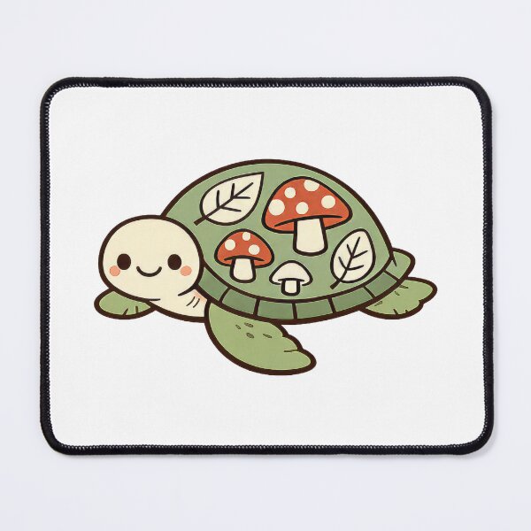 Item preview, Cottagecore Sea Turtle Mushroom Forest Cozy Woodland Whimsical Nature designed and sold by zoughlal.