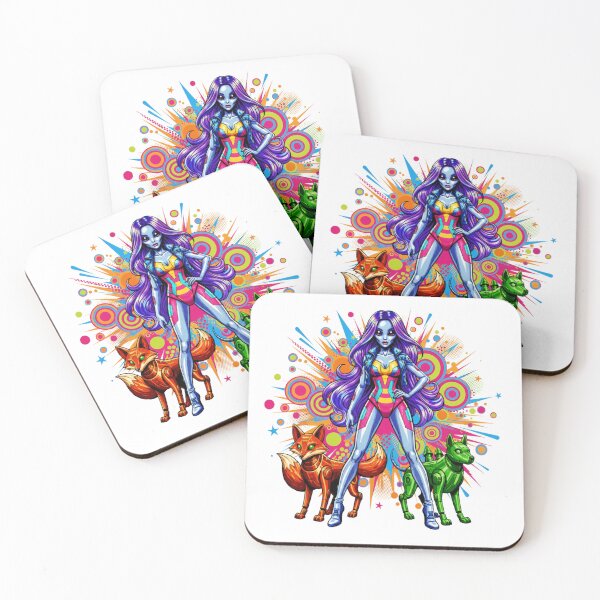 Item preview, alien girl designed and sold by PP&RAINBOW SHOP.
