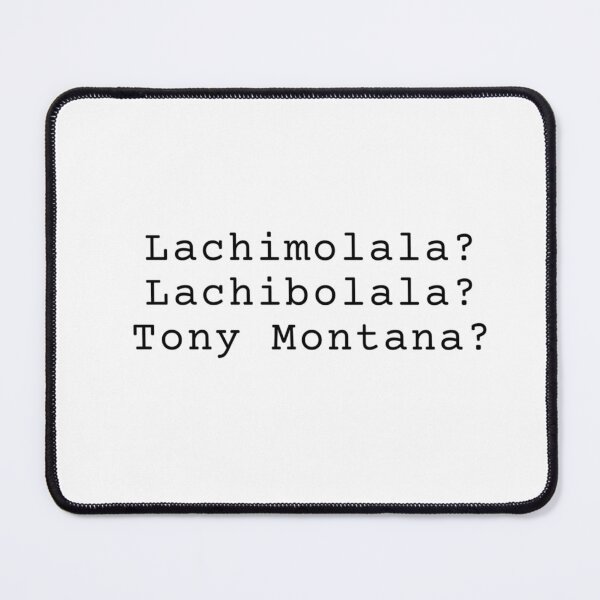 Item preview, Tony Montana Lachimolala | BTS Army Park Jimin Quote designed and sold by themangartist.