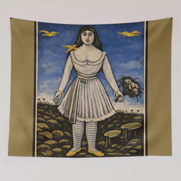 Item preview, Actress Margarita by Niko Pirosmani designed and sold by Jani-art-world.