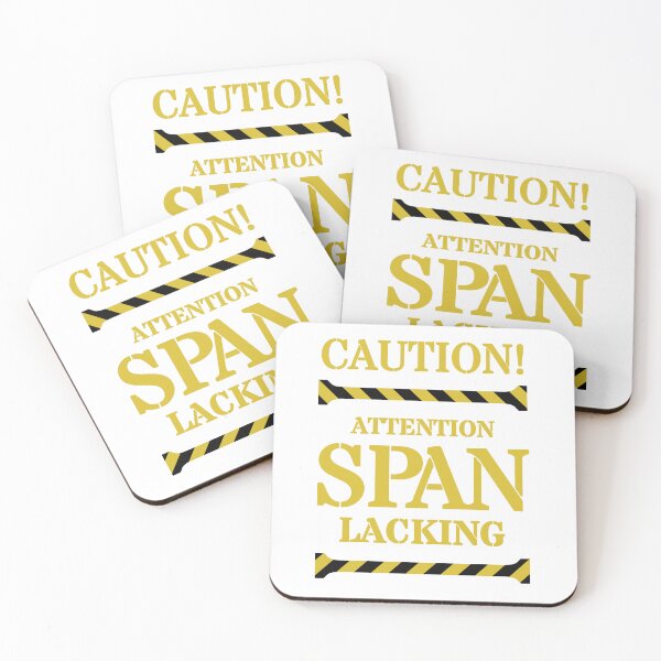 Item preview, Caution: Attention Span Lacking T-Shirt designed and sold by GeauxTeesNow.