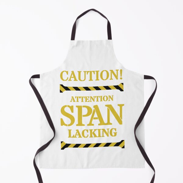 Item preview, Caution: Attention Span Lacking T-Shirt designed and sold by GeauxTeesNow.