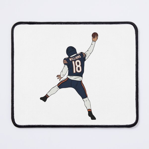 Item preview, Caleb Williams Throw designed and sold by Hoops and Movie Sticks.
