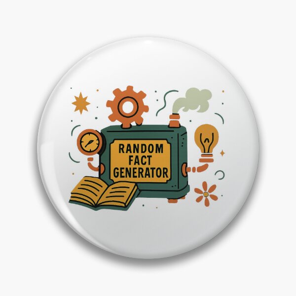 Item preview, Random Fact Generator_Image designed and sold by Creative-Curios.