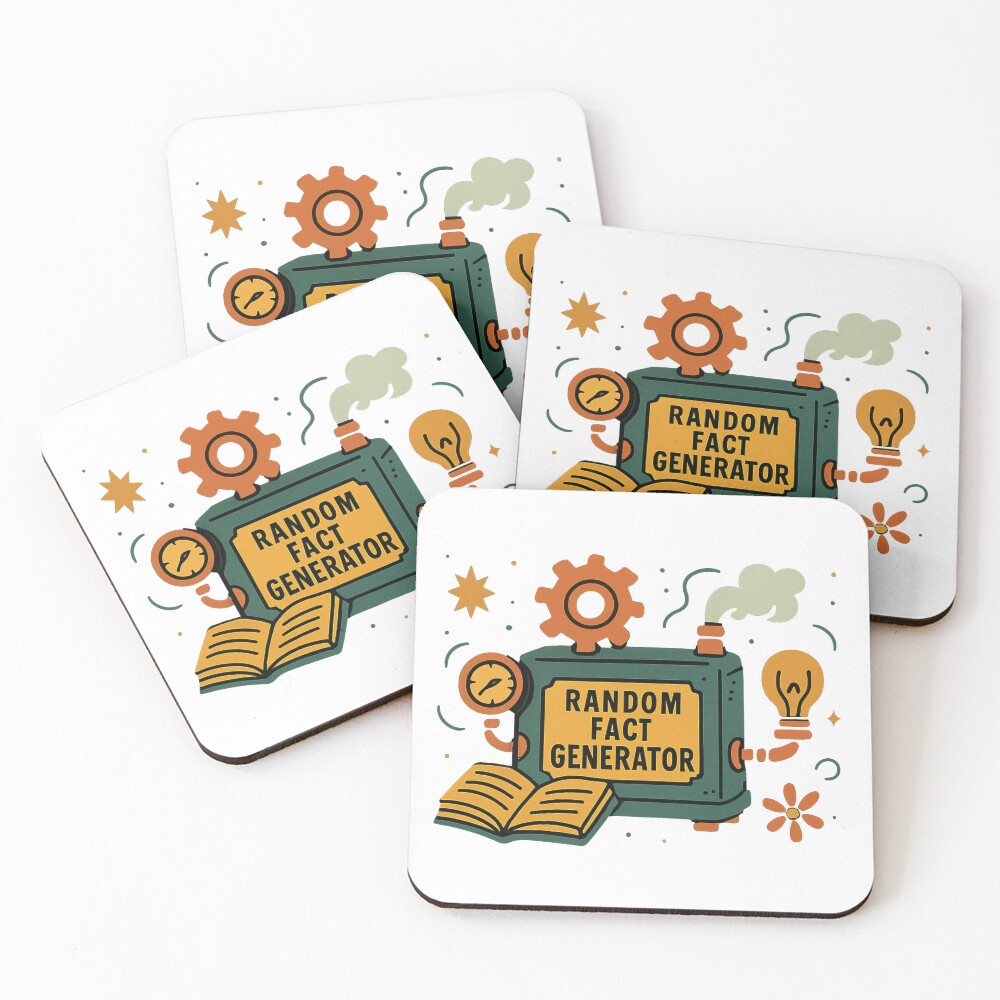 Item preview, Coasters (Set of 4) designed and sold by Creative-Curios.