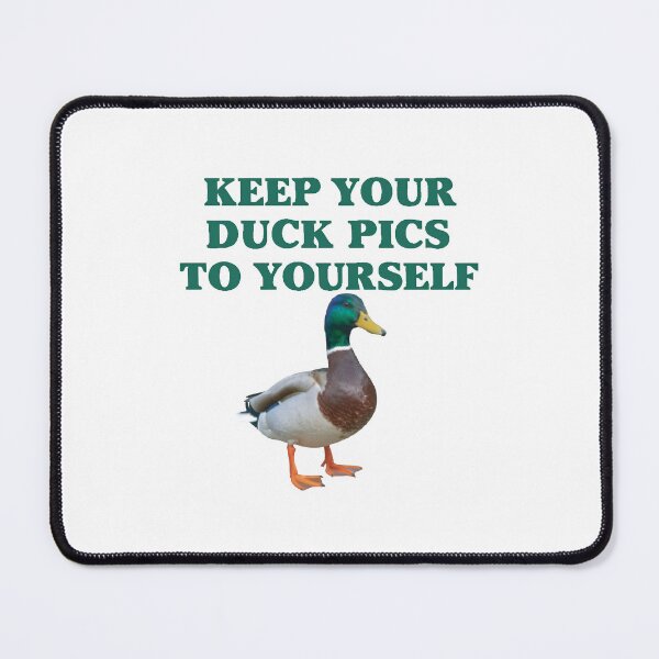 Item preview, Unsolicited Duck Pics Funny T-Shirt – Mallard Meme Shirt for Animal Lovers & Cheeky Humor designed and sold by Apotheosis by Irie Meraki.