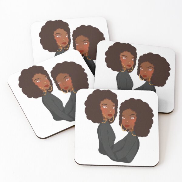 Item preview, Two black girls designed and sold by D1fferentv4mp.