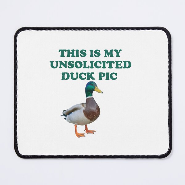 Item preview, Unsolicited Duck Pics Funny T-Shirt – Mallard Meme Shirt for Animal Lovers & Cheeky Humor designed and sold by Apotheosis by Irie Meraki.
