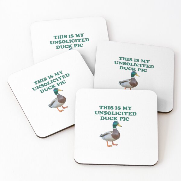 Item preview, Unsolicited Duck Pics Funny T-Shirt – Mallard Meme Shirt for Animal Lovers & Cheeky Humor designed and sold by Apotheosis by Irie Meraki.