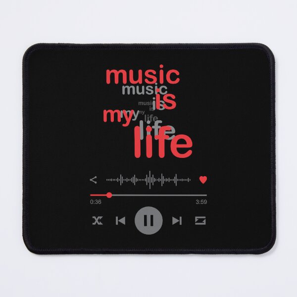 Item preview, music is life designed and sold by fabiandesigns88.