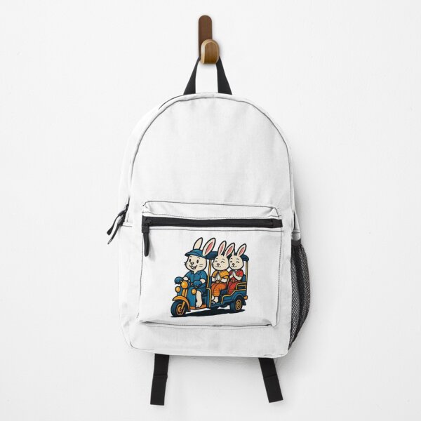 Item preview, Happy Bunny Tuk Tuk Travel designed and sold by barelyrarelyco.