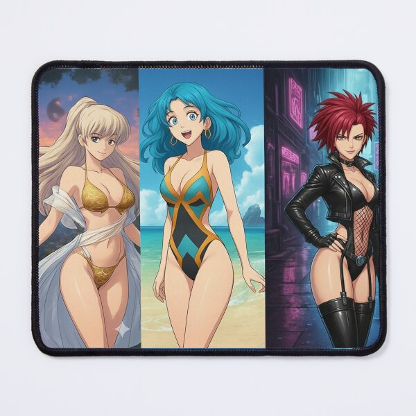 Item preview, 3 glamour manga girls with 3 different Styles - Choose your style, choose your favorite girl designed and sold by AnimeShin.