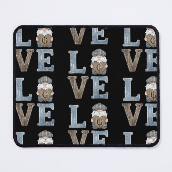 Item preview, Love Gnome Grandpa - Rustic Denim and Wood Design designed and sold by Tw1nsAIArt.