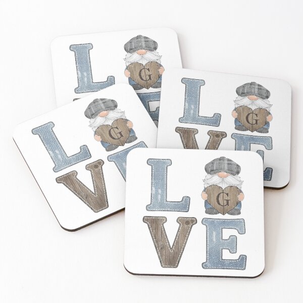 Item preview, Love Gnome Grandpa - Rustic Denim and Wood Design designed and sold by Tw1nsAIArt.