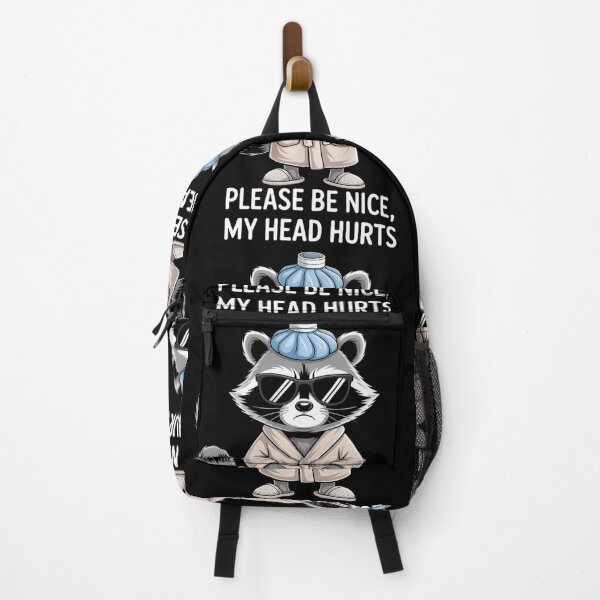 Item preview, Funny Chronic Migraine Raccoon Sarcastic designed and sold by RipleMalphite.