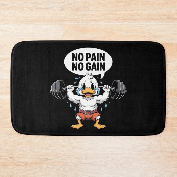 Item preview, Funny Duck Gym Workout Fitness Training designed and sold by RipleMalphite.