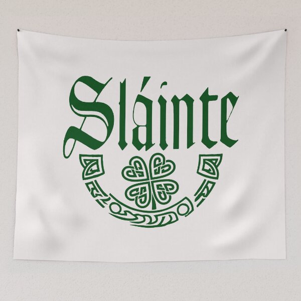 Item preview, Slainte; Ireland; Saint Patrick Day; designed and sold by StickerApe.