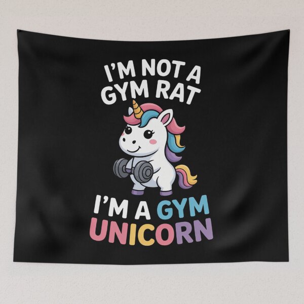 Item preview, Funny Gym Fitness Training Unicorn Lovers designed and sold by RipleMalphite.