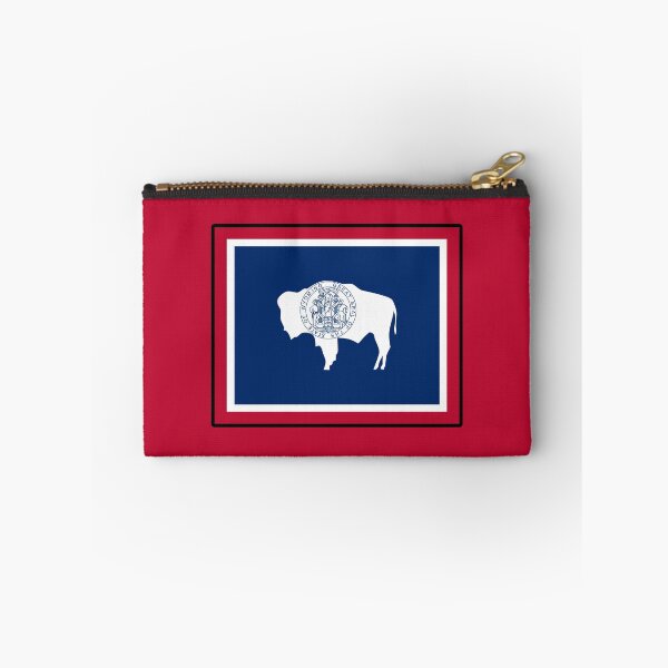 Item preview, State Flag Map of WYOMING designed and sold by HFYD.