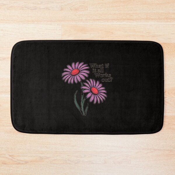 Item preview, Floral Quote What If It All Works Out designed and sold by PattonJillian.