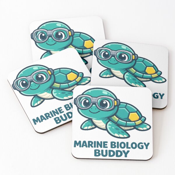 Item preview, Marine Biology Buddy Science Turtle Lab Goggles Geeky Hexagon STEM designed and sold by zoughlal.