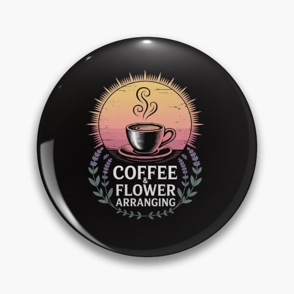 Item preview, Coffee and Flower Arranging designed and sold by HesterFoley.