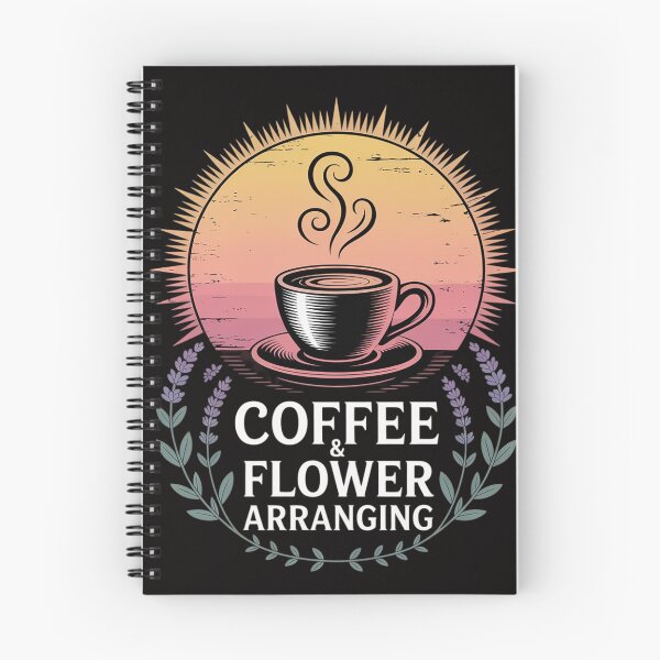 Item preview, Coffee and Flower Arranging designed and sold by HesterFoley.
